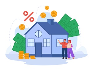 Married couple investing savings into new home HRA calculator